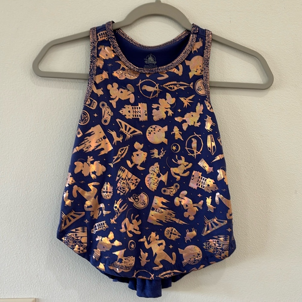Disney World 50th Anniversary Girls 5/6 Tank